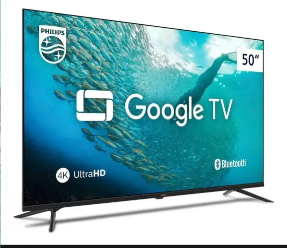 TELEVISOR 50" - GOOGLE TV - 4K - MARCA PHILIPS - MODELO 50PUG7908/78, lacrado na caixa