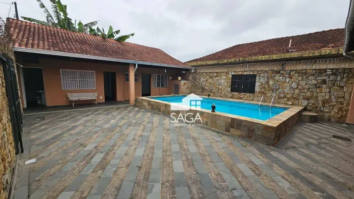 Casa com 3 dormitórios para alugar, 164 m² - Boqueirão - Praia Grande/SP