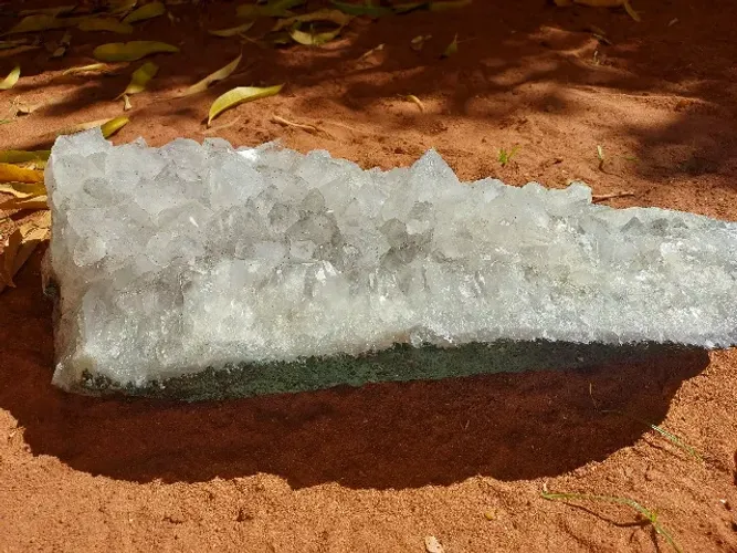 Druza de cristal de quartzo