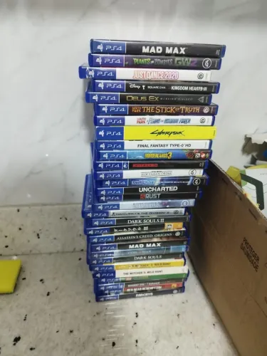 Lote de jogos PS4