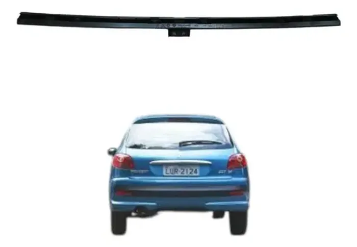 Guia Parachoque Traseiro Peugeot 207 1.4 8v 2011 2012 Manual