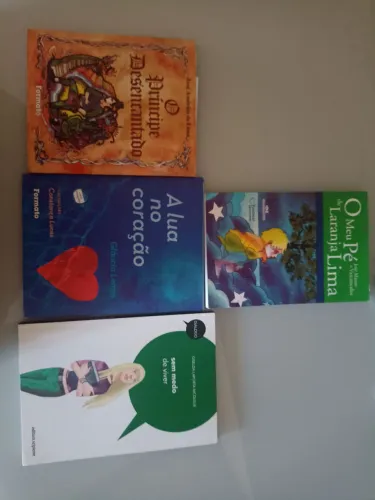 Livros por 15 reais