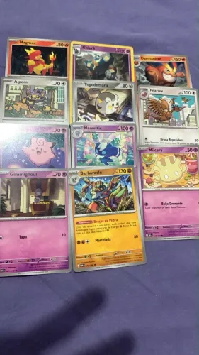 71 Cartas de Pokemon