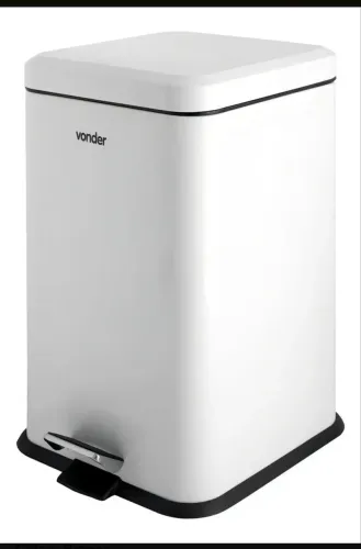 Lixeira em aço inox - NOVA