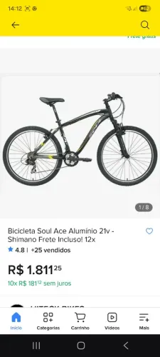 Bicicleta Soul Ace aluminiu