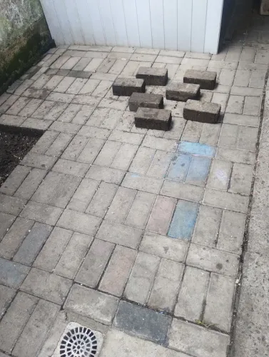 Piso intertravado de concreto holandês Bloquete pavs 0,20x0,10x0,08