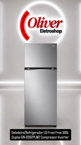 Geladeira LG Frost 395L ( Lacrada )