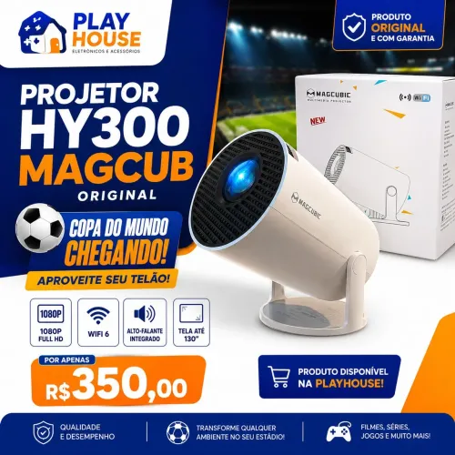 Projetor 130 polegadas Magcubic original 