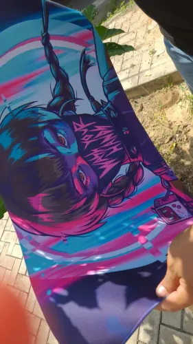 Mousepad gamer gigante exclusivos (Cyberpunk, full black, branco, couro, profissional)