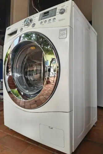 Máquina lava e seca LG inverter 10 kg funcionando perfeitamente top!
