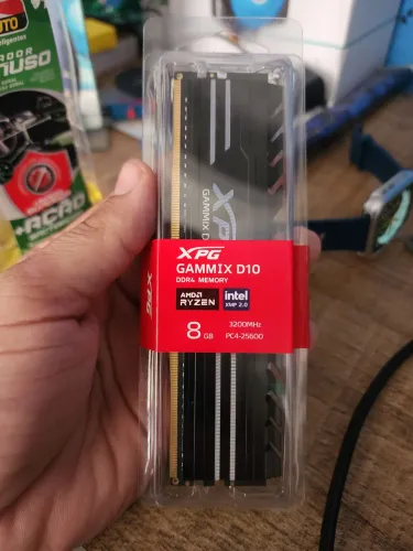 Memória Desktop Gamer Adata XPG Gammix D10 8GB DDR4 3200 Mhz