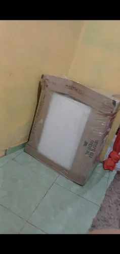 Fogão novo na caixa
