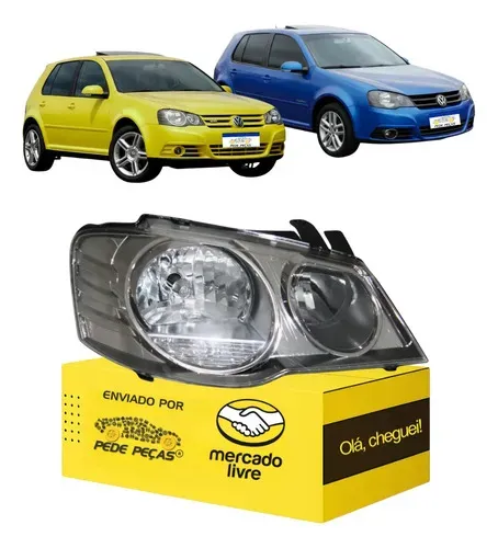 Farol Sinaleira Vw Golf 2008 09 10 11 12 2013 Cromomix Ld Direito/passageiro