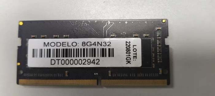 Pente Memória ddr4 8gb 