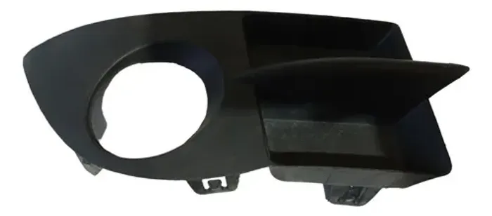 Moldura Farol Milha Renault Clio 06/12 Preto