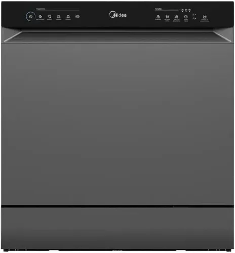 LAVA LOUCA MIDEA 8 SERVICOS PRATA 220V TOUCH PLUS - MDWTF08S2