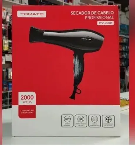 Secador de cabelo profissional 2000w 3 temperaturas 2 velocidade Novo