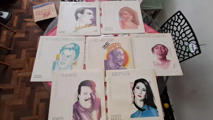 Vinil Coleção Personalidade Brasil.