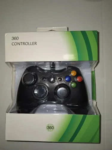 Controle Xbox 360 Paralelo Preto com fio