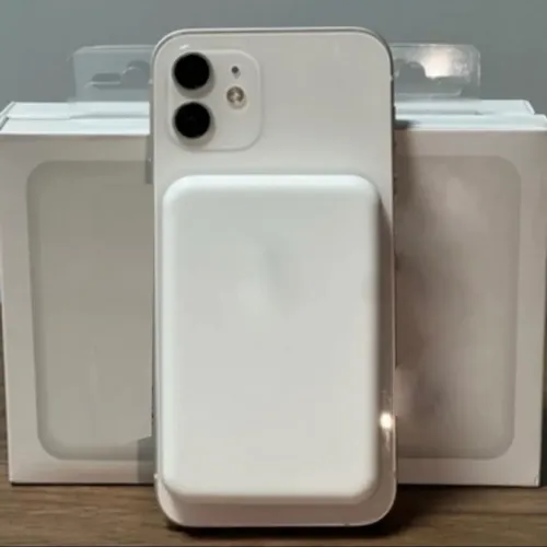 Carregador Portátil Magnético por Indução - Power Bank Sem Fio Compacto