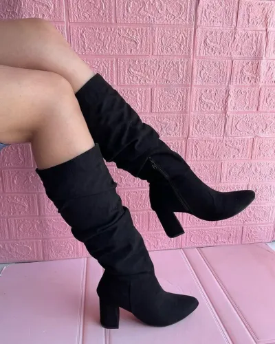 BOTA FEMININA BEBECÊ CANO LONGO - Nº 34