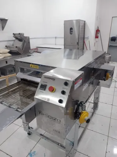 FORNO ESTEIRA TECNOPIZZA TP 50-120 MAXX TURBO A GÁS