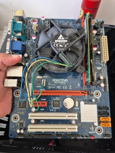 Placa Mae + I5 e 12gb de ram