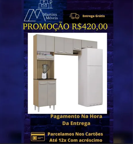 GRANDE PROMOÇÃO COZINHA ISADORA EM L ENTREGA GRATIS ACEITA CARTÃO