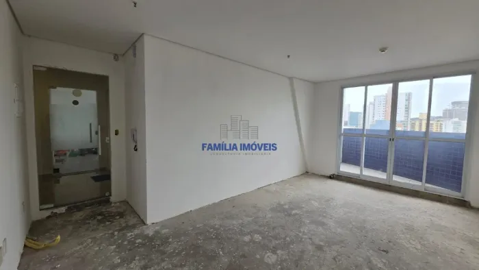Sala comercial com vaga de garagem Ponta da Praia Santos/SP