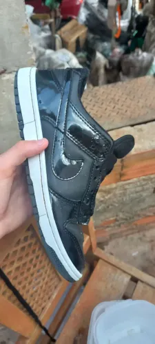 Tênis preto e branco estilo Dunk ? 39/40