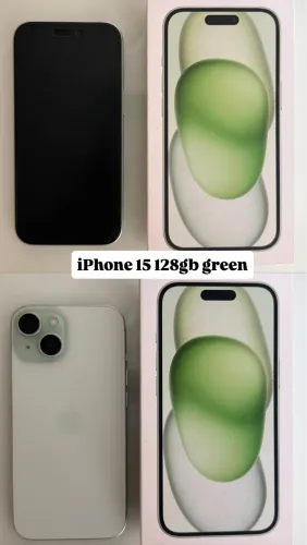 iPhone 15 128gb green