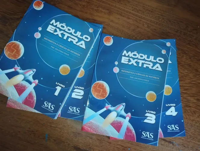 Módulo extra vestibular e Enem- Coleção completa SAS (4 livros)
