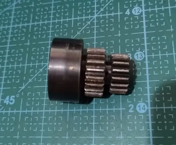 Sino com engrenagens e rolamentos do Kyosho GT2 1/8