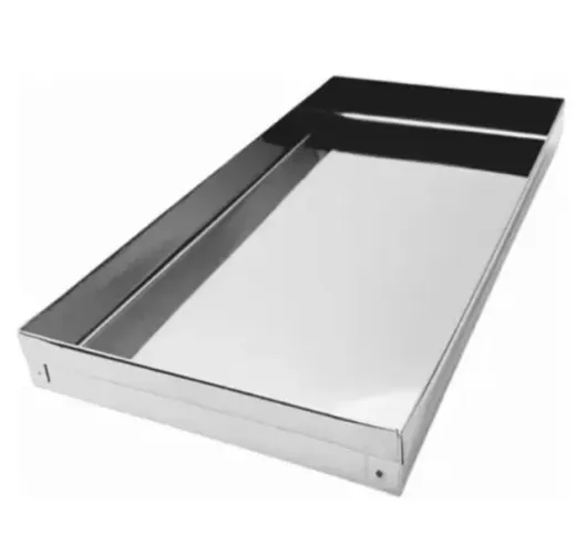 Assadeira bandeja de aluminio 30cm x 40cm - Nova