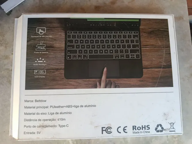 Teclado de iPad