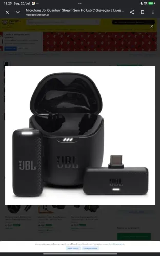 Microfone para celular 