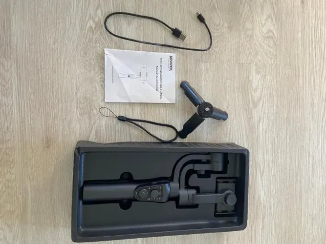 Estabilizador Celular Gimbal S5b 3 Eixos Para Tripé Preto