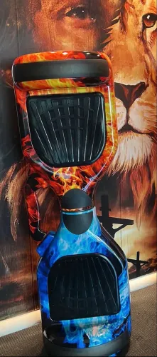 *Promoção* Hoverboard/ Skate Elétrico Fogo e Gelo NOVO NA CAIXA!