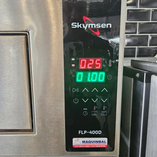 Forno de pizza profissional elétrico digital 220V FLP-400D Skymsen