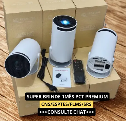 SISTEMA CoMpLeTo + HY300 Android 11 Wifi Bluetooth Tela até 120" LEIA DESCRIÇÃO