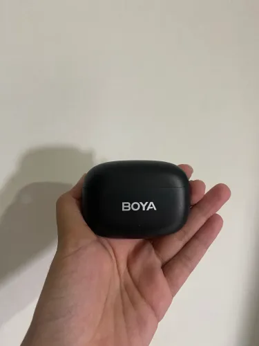 Microfone sem fio para iPhone: BOYA Mini-15 (Lightning)