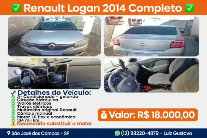Renault Logan Expres./exp. UP Hi-flex 1.0 16V 4P 2014