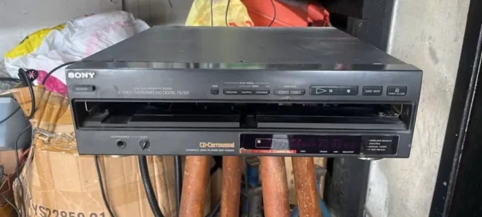 Sucata Sony cdp-c502m Pioneer JBL Marantz Sansui Polyvox 