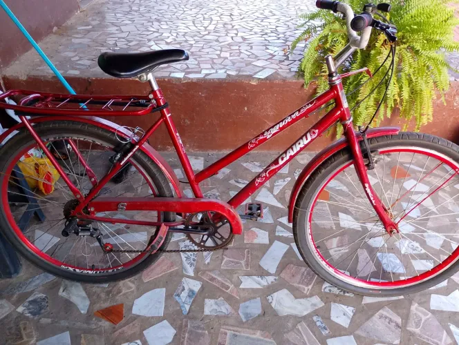 Bike com comando 6 marchs