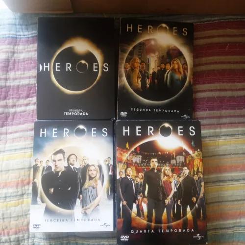 DVDs HEROES 1ª a 4ª Temporada