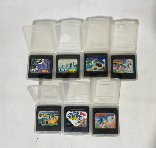 Jogos game gear fita cartucho