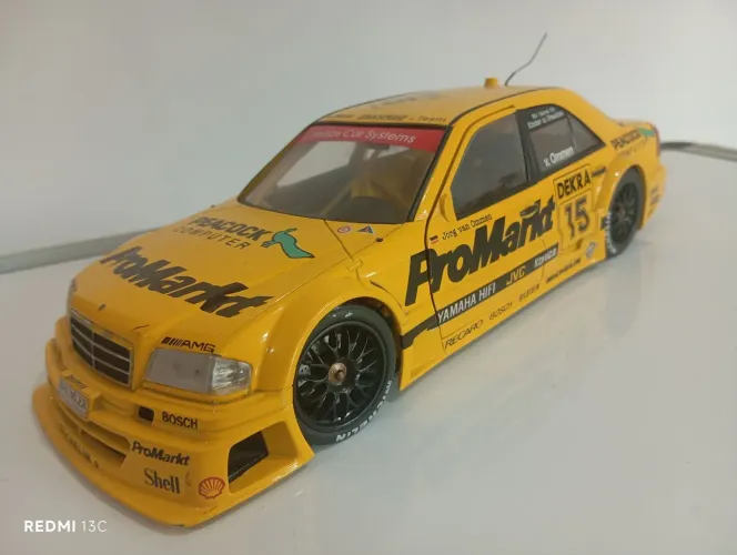 Top Miniatura Mercedes-Benz C-Class DTM #15 ProMarkt v Ommen - UT Models - escala 1/18