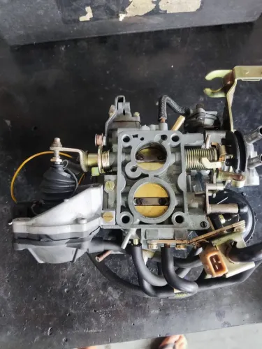 Carburador eletrônico Weber 495 TLDE gasolina Gol Voyage Saveiro Parati Santana motor AP 