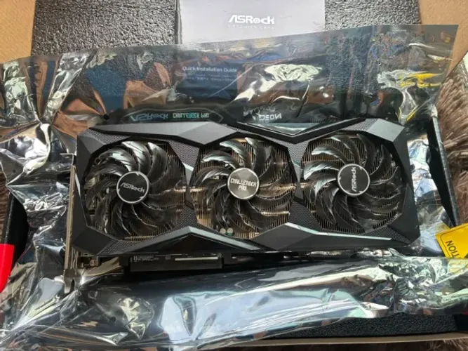 Placa de video RX 7600 8gb Asrock NOVA + Garantia de 1 ano