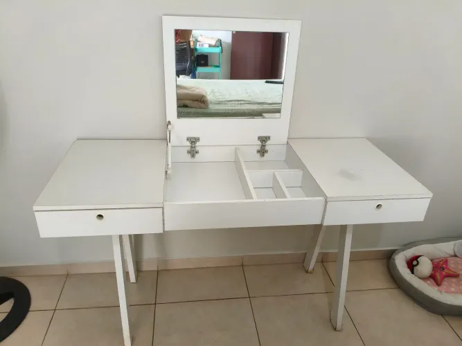 Mesa Penteadeira Branca